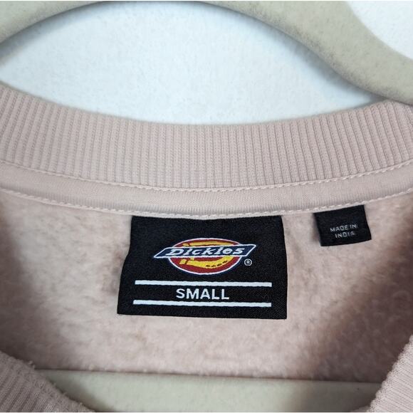 Dickies Light Pink Summerdale Crew Neck Sweatshirt - Picture 6 of 8